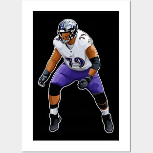 Ronnie Stanley #79 Get Ready Posters and Art